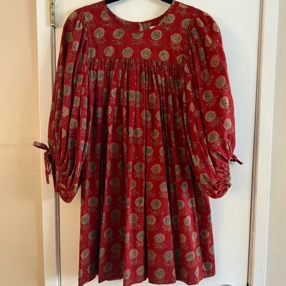 Christy Dawn the Regan Mini Dress in Sienna Sunflower - Picture 2 of 4